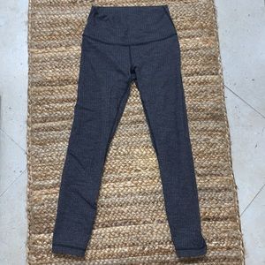 Lululemon Align black, dark gray,white textured legging